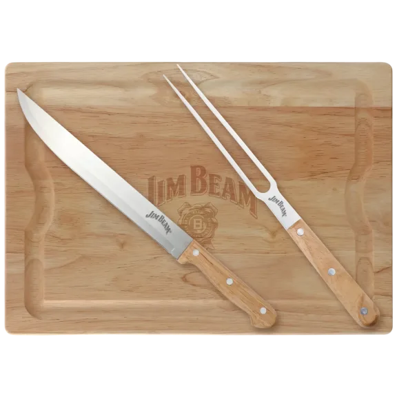 Jim Beam 3-Piece Carving Set