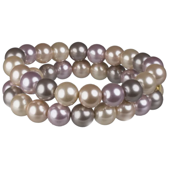 Kenneth Jay Lane 2 Strand Faux Pearl Bracelets