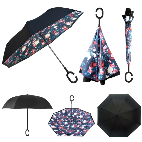 SwissTek Double Layer Windproof UV Protection Umbrella