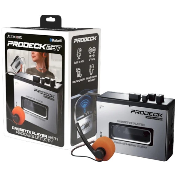 The Bluetooth Cassette Player & Recorder