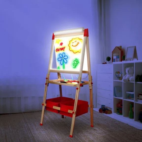 The Glowing LED Art Easel