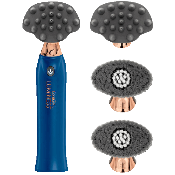 Luminess Aeroscalp Cleansing Device with Extra Facial & Scalp Brushes