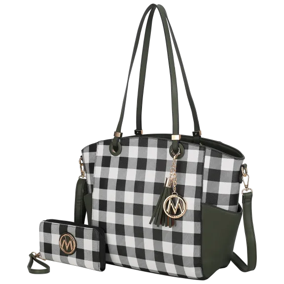 MKF Collection Karlie Tote Bag with Wallet by Mia K