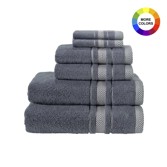 Enchante Home 6-Piece Enchasoft Towel Set