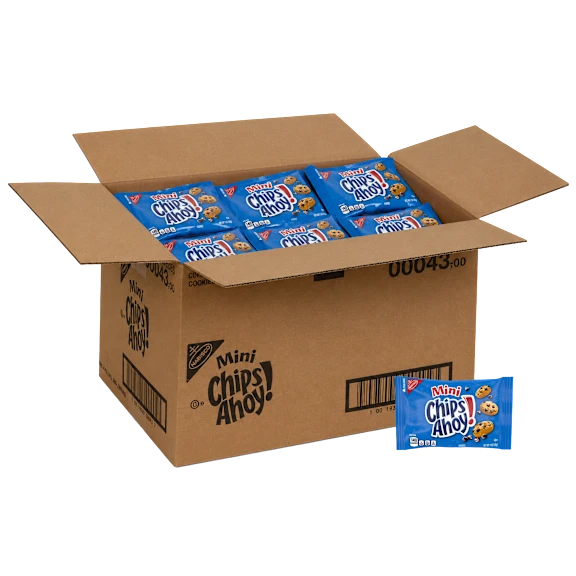 120-Pack: Chips Ahoy! Mini Chocolate Chip Cookie Snack Pack