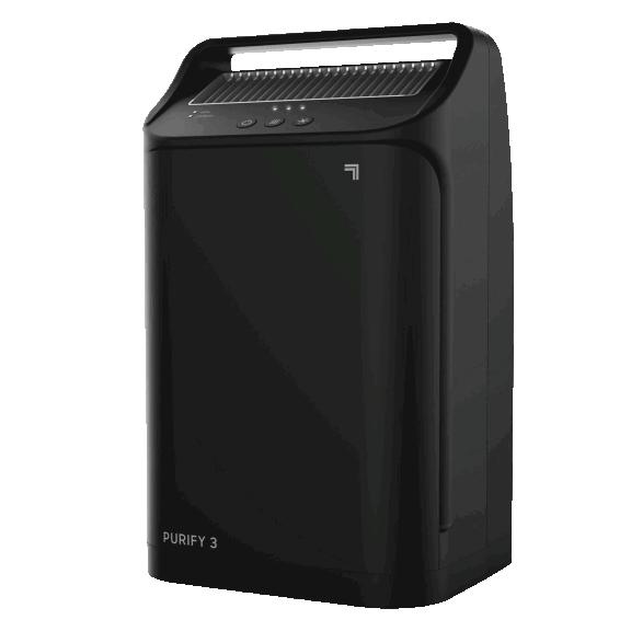 Sharper Image PURIFY 3 Triple Stage HEPA Small Room Air Purifier