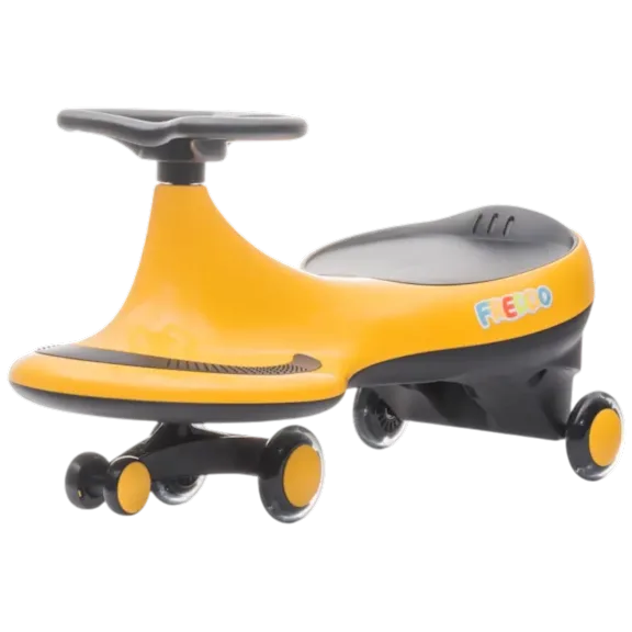 The Swing Car With Flashing Wheels