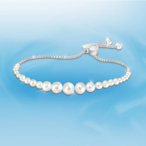 The Daughter Pearls Of Wisdom Diamond Bracelet