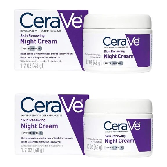 2-Pack: CeraVe Skin Renewing Night Cream (1.7 oz)