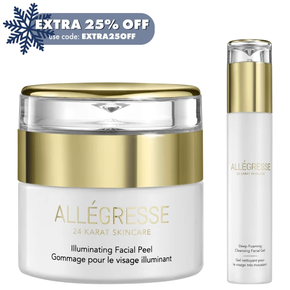 Allegresse 24 Karat Skincare 2-Piece Facial Set