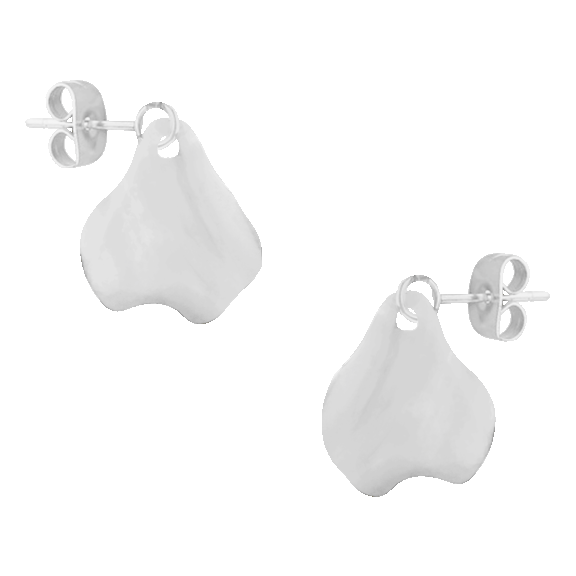 Savvy Cie Ruffled Drop Earrings