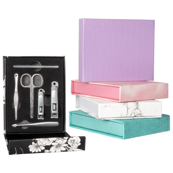 Pop Sonic Set de Estuche y Kit de Uñas de 6 Piezas