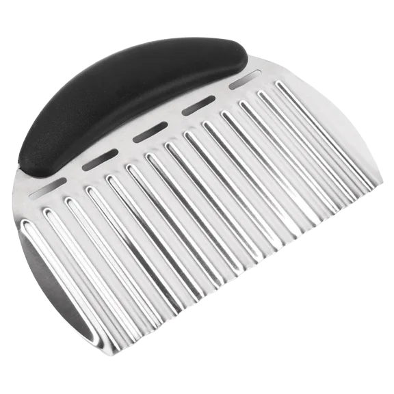 Cheer Collection Crinkle Cutter French Fry Cutter