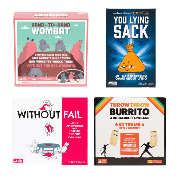 4-Pack: Exploding Kittens Games Bundle