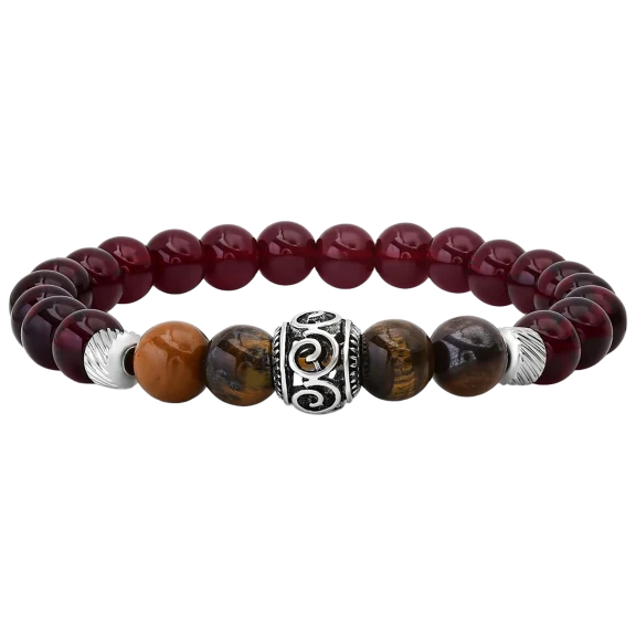 Iron Saints Bead Charm Bracelet