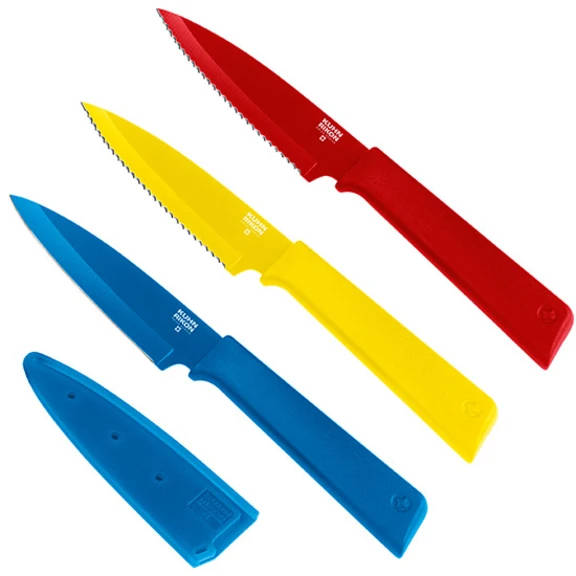 Kuhn Rikon Colori+ Prep Large Knife Set