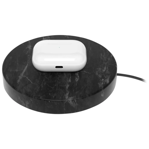 Einova Wireless Charging Stone (Black Marble)