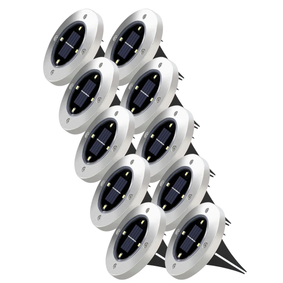 10-Pack: Tekno Solar Pathway Lights