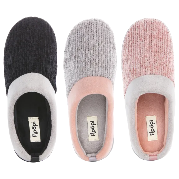Floopi Women’s Danielle Chenille Clog Slippers