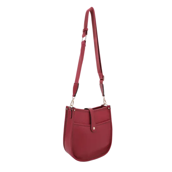 Poppy & Harper Elise Saddle Crossbody