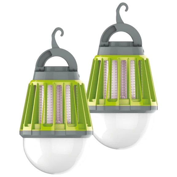 2-Pack: Centurion Brands 3-in-1 Mosquito/Insect Zapper With 3 Position Light