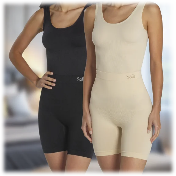 2-Pack: Sofft Shapewear Compression Tank Top or Shorts