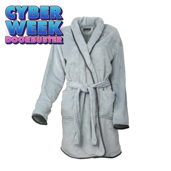 Ardour Pipe Hem Velvet Robes