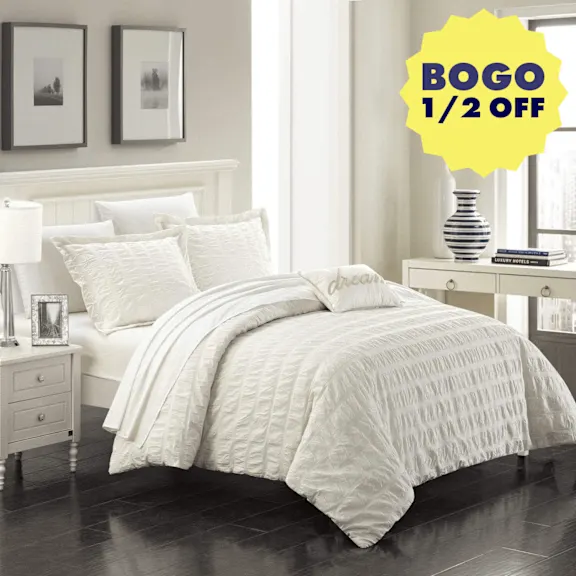 Chic Home Millbury 4-Piece Duvet Set