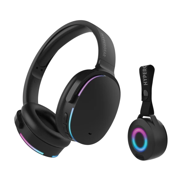 HyperGear Audio Essentials LED Headphones & Speaker Set