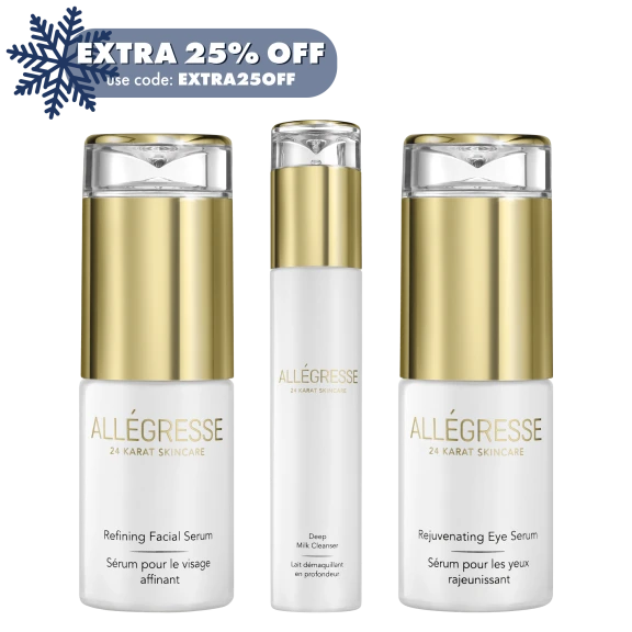 Allegresse 24 Karat 3-Piece Skincare Set