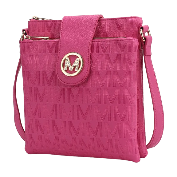 MKF Collection Marietta M Signature Crossbody Bag by Mia K.