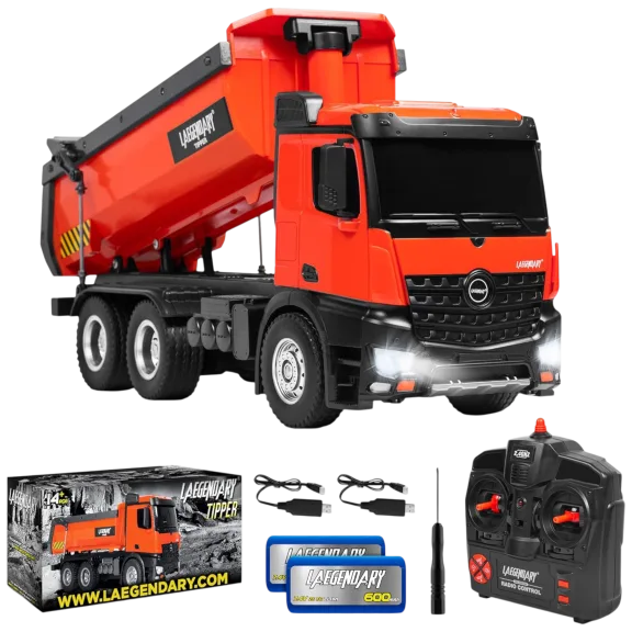 Laegendary Tipper 1:14 Scale Remote Control Dump Truck