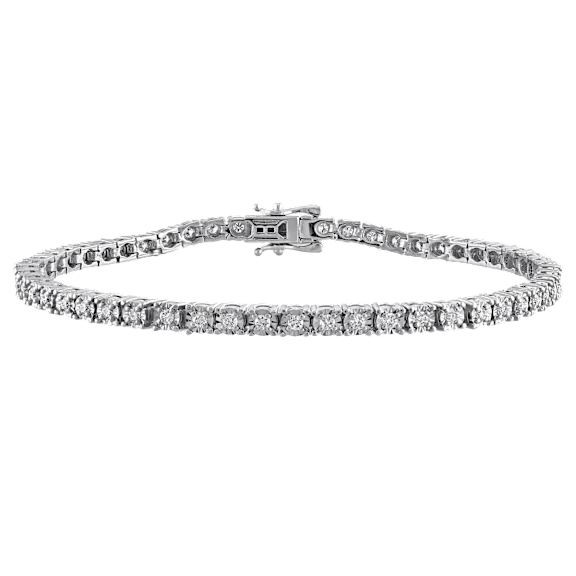 The Lab-Grown Diamond Tennis Bracelet