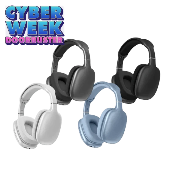 Tech Ave Onyx High Definition Wireless Headphones