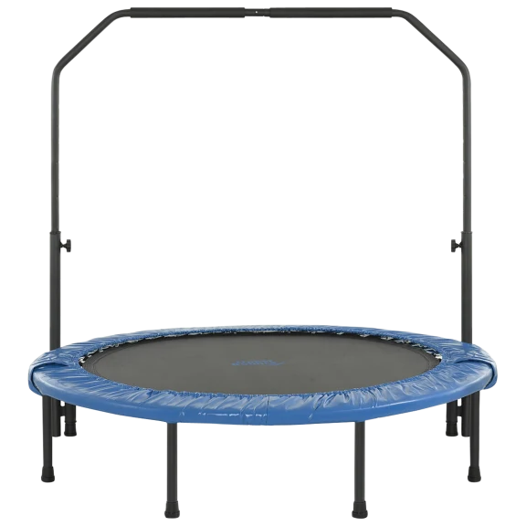 Upper Bounce 48 Inch Mini Trampoline with Adjustable Handlebar