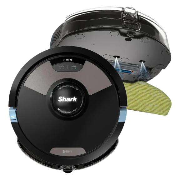 Shark AI Ultra 2-in-1 Robot Vacuum with Sonic Mopping (Certified Renewed)