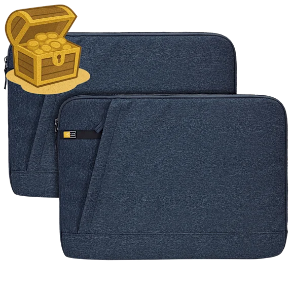 2-Pack: Case Logic Laptop Sleeves