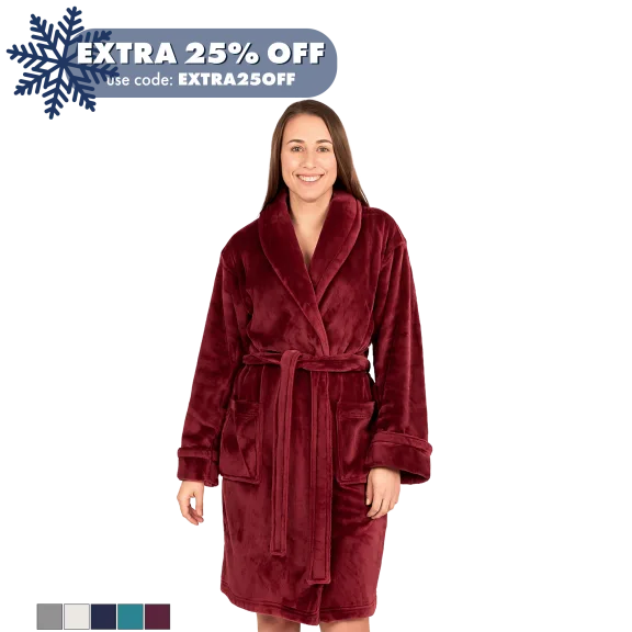 Ardour Plush Velvet Robe