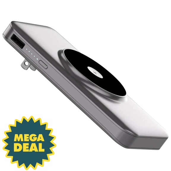 PhoneSuit All-In-One MagSafe Wireless Charger, Wall Adapter & Battery Pack