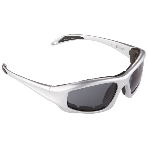 Liberty Sport Suns Torque Shiny Silver Sunglasses