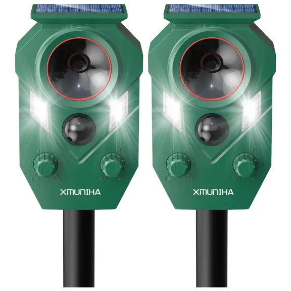 2-Pack: Hakol Deer Repellent for Yard with RIP Sensor