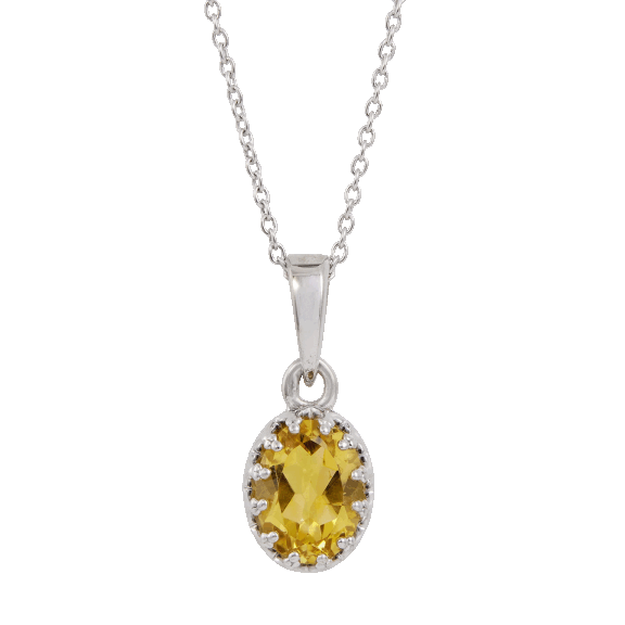 Savvy Cie Genuine Gemstone Necklace