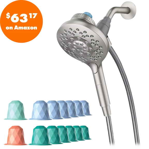 Moen Aromatherapy Magnetix Handshower with INLY Shower Capsules