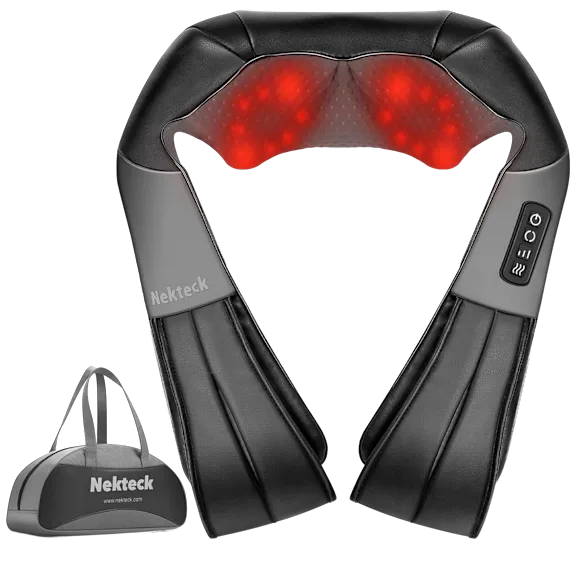 Nekteck Deluxe Shiatsu Neck and Back Massager