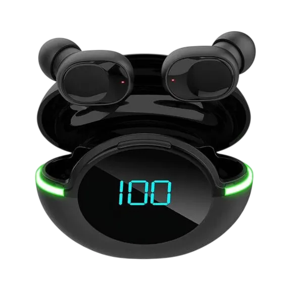 Vysn BestBuds True Wireless Sound Earbuds with Digital Display Charging Case
