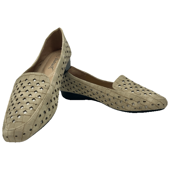 Victoria K. Women Fashion Low Wedge Embellished Shoes