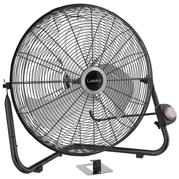Lasko 3-Speed High Velocity Wall Mount Fan with Pivoting Head