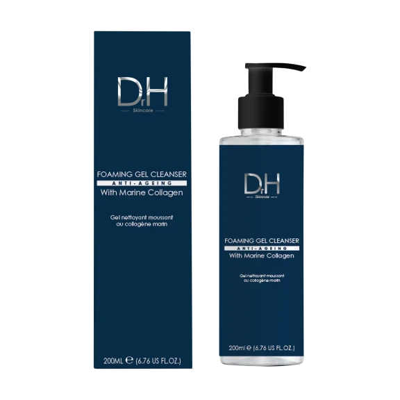Dr H Foaming Gel Cleanser with Marine Collagen (200 mL)