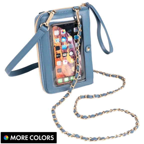 G.I.L.I. Faux Leather Wallet Crossbody