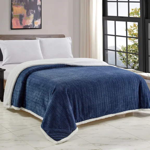 Luxury Home Manta Trenzada Jacquard Sobredimensionada